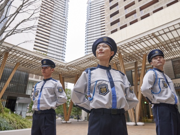 大型アウトレット商業施設での施設警備