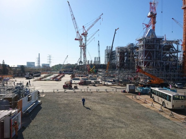 ライズテック株式会社/　福島第一原子力発電所、高線量エリア　メンテナンス作業