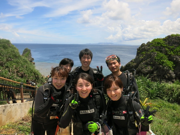 海のガイドスクール体験ダイビングなど