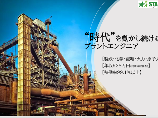 西日本スターワークス株式会社/化学プラントのプロセス設計業務【西日本】